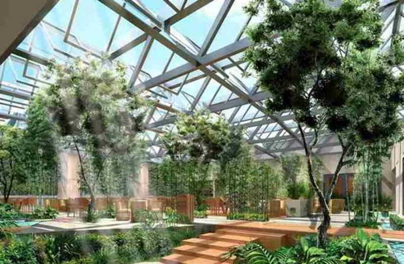 Hyatt Regency Tianjin East Hotel Exterior foto
